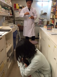 店長、ちゃんと飲んでくださいね!
